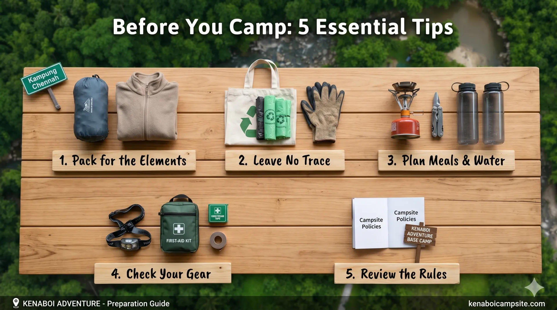 Before You Camp: 5 Essential Tips for Your Kenaboi Adventure Trip